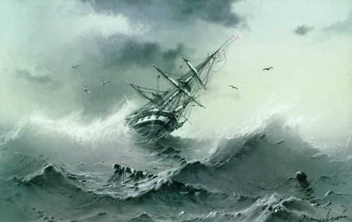 learnarthistory:Shipwreck by Ivan Aivazovsky (1854) #romanticism #art t.co/z8d4pFGjm8 https: