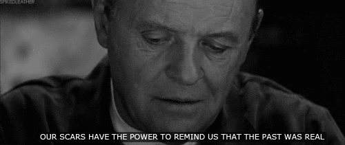 smilethroughtears96:  “Our scars have the power to remind us that the past was real.” 