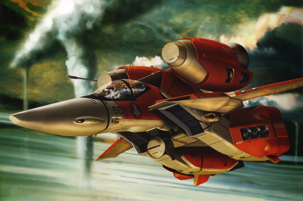 faustuszero:  Tenjin Hidetaka: Art Works of Macross – Valkyries