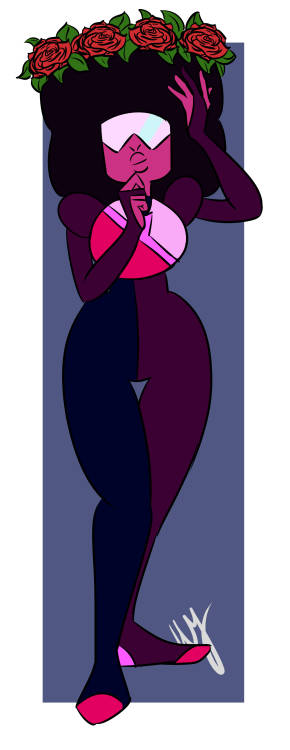 thishereismyartblog:  Crystal gems in flower crowns! I had fun the last time I drew them in these, so I decided to do it again because I am uncreative and useless. 