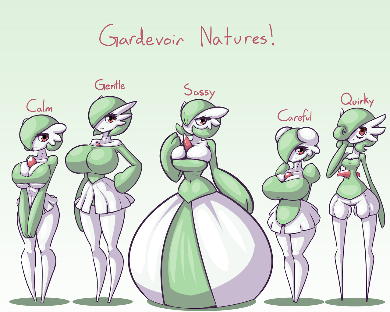 gardevoir (pokemon) drawn by limebreaker