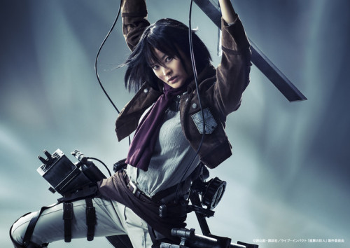 fuku-shuu:Official promotional poster and character visuals for the upcoming “LIVE IMPACT” Shingeki 