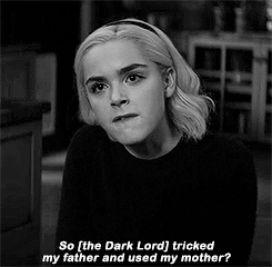 nicholasscratch: I don’t care who the Dark Lord is to me. I’m a Spellman and I will always be a Spel