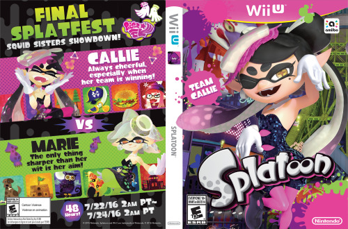 splatoonus: Pledge your allegiance to Team Callie or Team Marie with this nifty printable alternativ