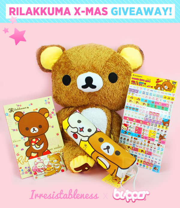  irresistableness:  CHRISTMAS RILAKKUMA GIVEAWAY! Blippo, a super duper kawaii online