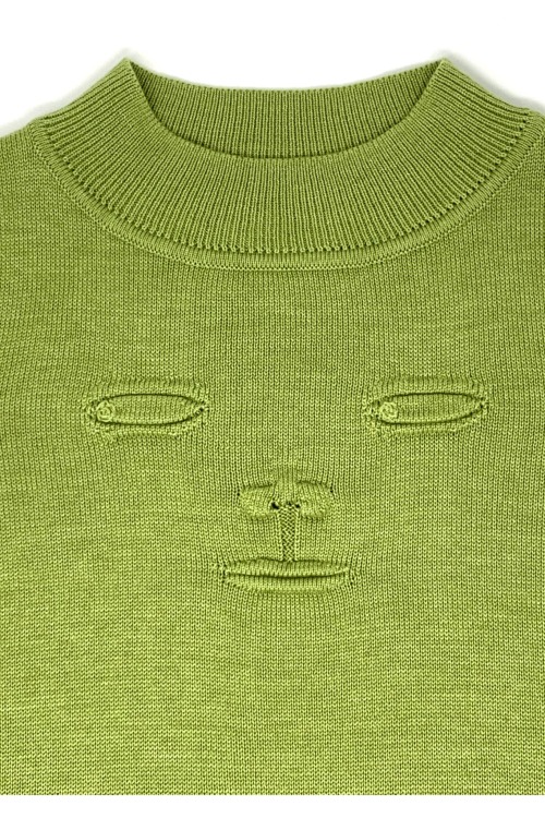 3D Face Crop Top By Fashion Brand Company 