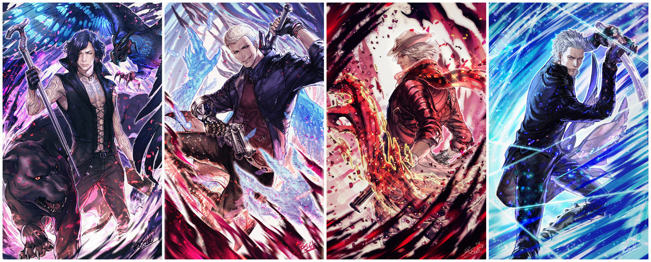 Image tagged with Devil May Cry 3 Vergil Devil May Cry Fanart on Tumblr