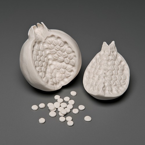 artthatremindsmeofhannibalnbc:Kate MacDowell, Persephone, 2008 Hand built porcelain, cone 6 glaze