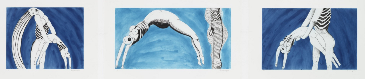 vuls:  Louise BourgeoisTriptych for the Red Room1994