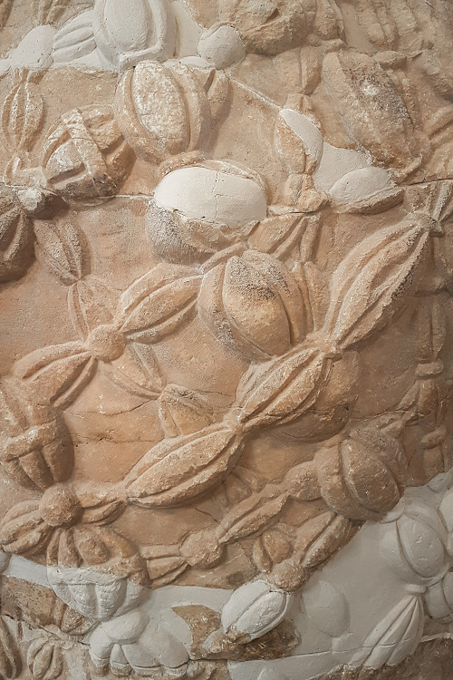 The Sacred Omphalos of Delphi (The Navel of the World) exhibited in the Archaeological Museum of Del