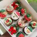 mychristmasstory:Holiday cupcakes from Insert Cupcakes.
