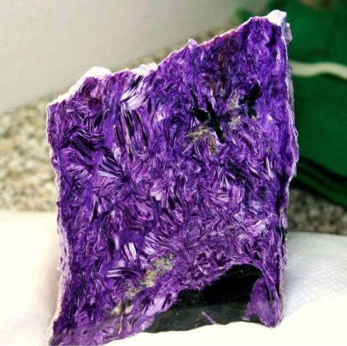 CharoiteOne of the world&rsquo;s more unusual gemstone materials is the rare mineral Charoite, named
