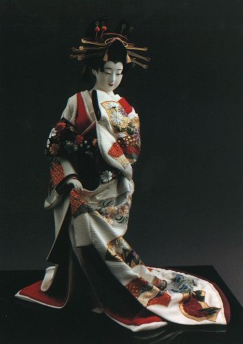 Traditional Japanese dolls by Kyoto dollmaker Shisui Sekihara