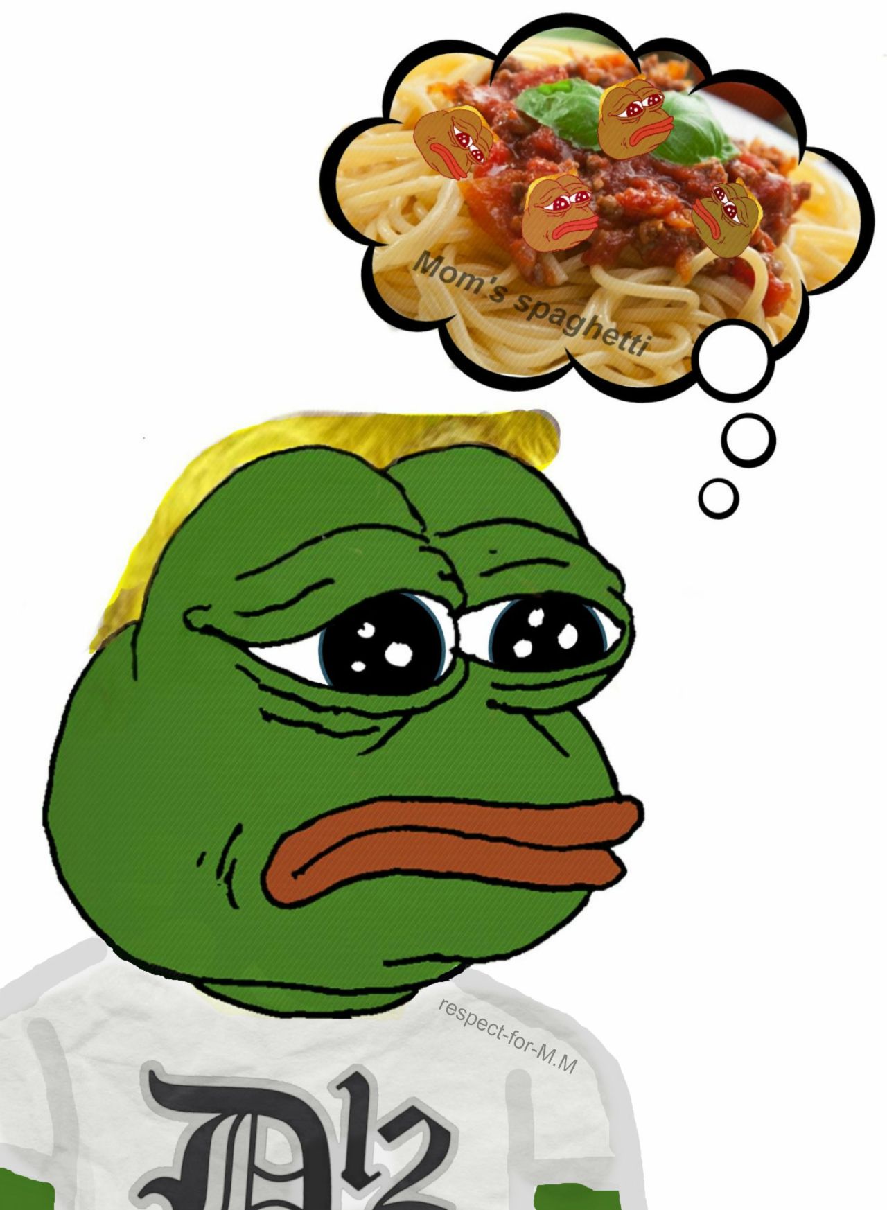 respect-for-marshall-mathers:  This is the Eminem pepe. It only appears once in 20,000