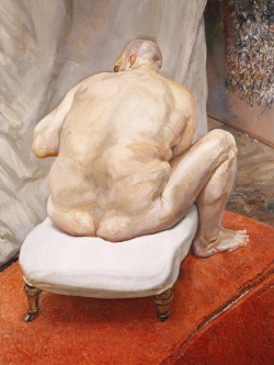 babylonbabys:  Naked Man Back View, 1992 Lucian Freud 