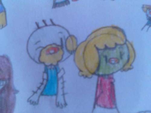 Here Are Some Characters That I Drew From Season 6 And 7. By The Way I Drew Ding Dong Though...
