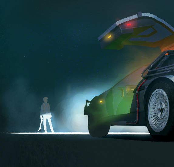 geek-art:  &ldquo;Need a Ride ?&rdquo; by Nicolas Bannister. 2 kinds of
