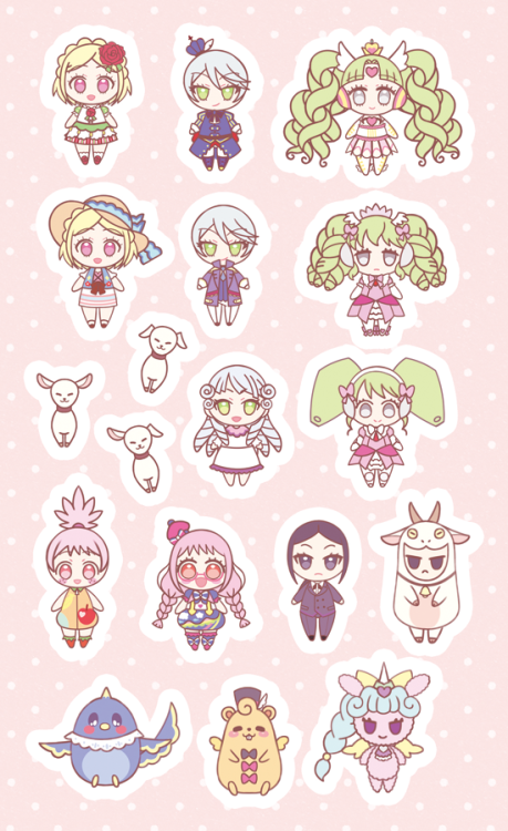 pripara sticker sample