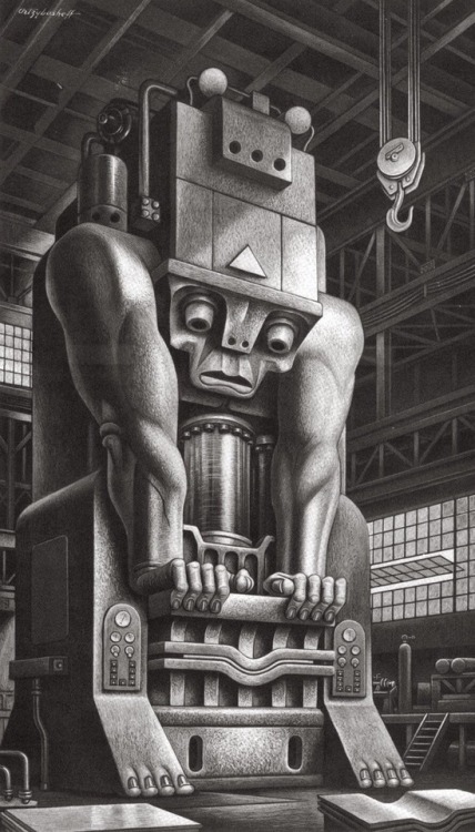 The anthropomorphic art of Boris Artzybasheff (1899-1965).