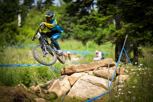 zunellbikes:  Mont Sainte Anne DH World Cup - Practice
