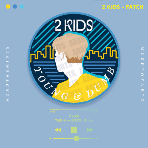 2 ƘIƊS   Got the privilege to design for @ArabTaemints againFeaturing 2 PATCHES:2 ƘIƊS & Hope yo