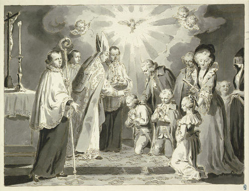 coriesu:The Seven Sacramentsby Pietro Antonio Novelli, 1779