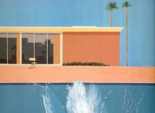 mustiest:Matthias Vriens-McGrath - Bigger Splash // David Hockney - A Bigger Splash (detail) [x/x]