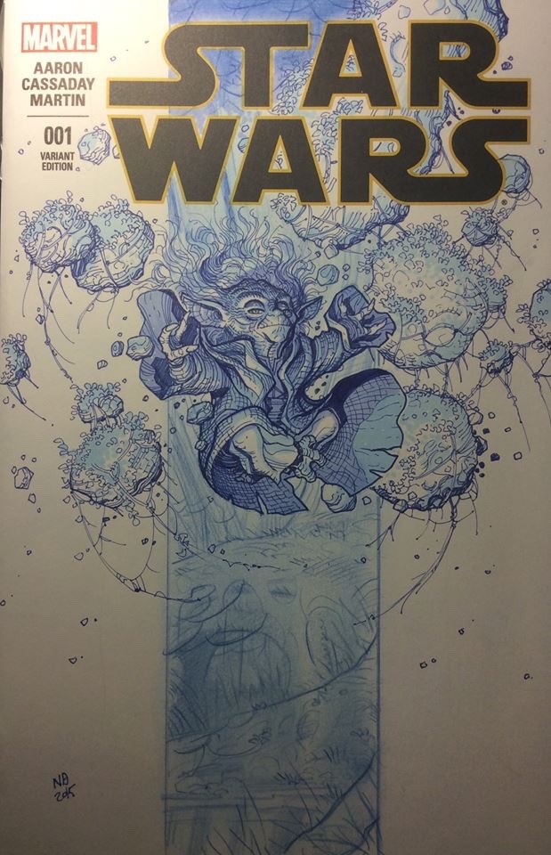 Star wars Sketch Cover yoda!