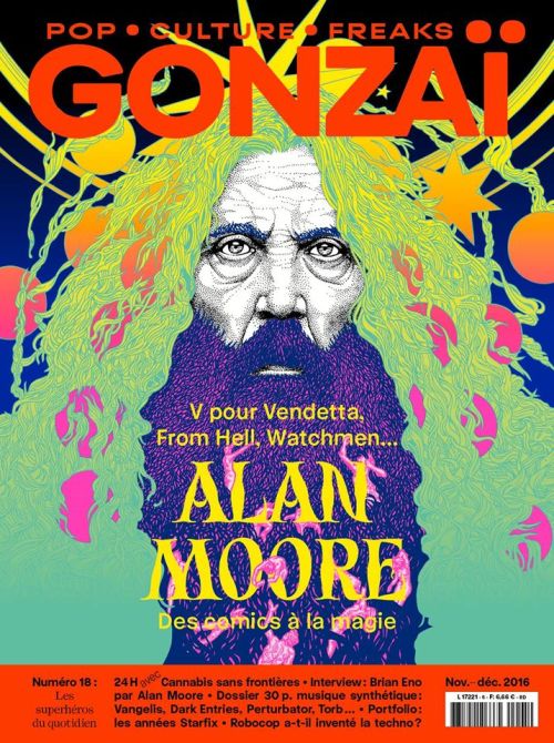 Look For The Alan Moore Psychedelic Pandemonium Cover