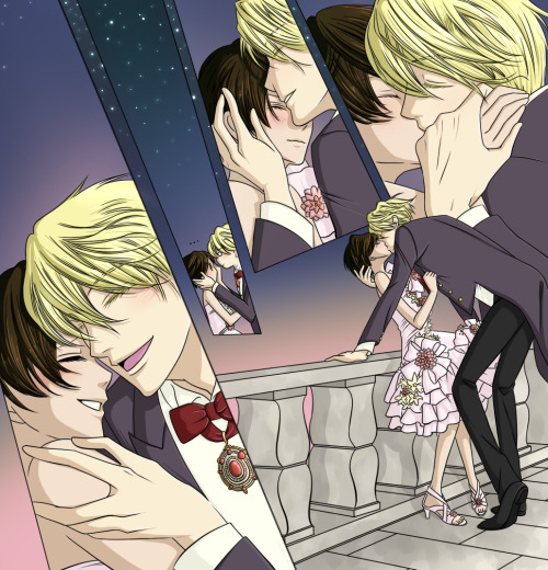 toudumb: Original picture from the final volume of Ouran High School Host Club can be viewed here.Co