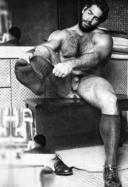 Stunningly handsome and hairy, - WOOF