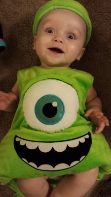 diapolar:  My son is going as Mike Wazowski