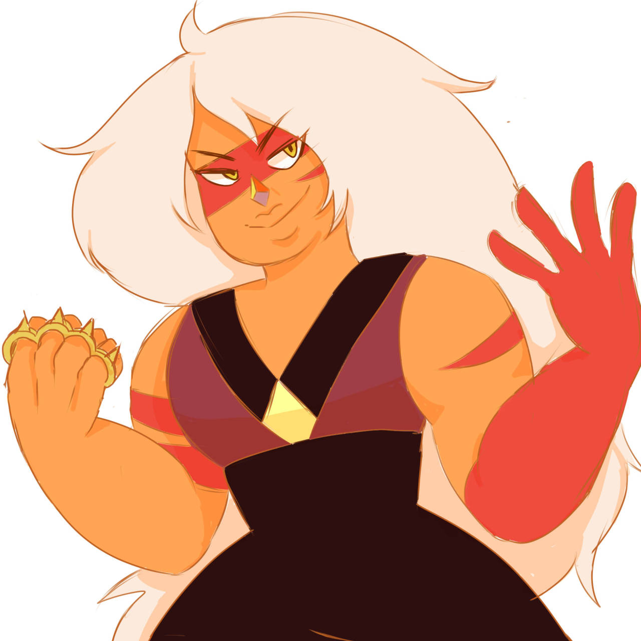 savior-or-prisoner:  request for anon of jasper with brass knuckleseh i tried :(