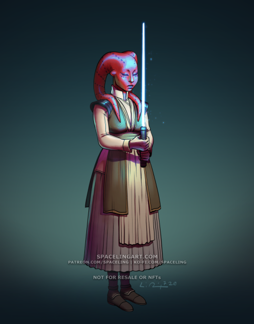 [A] Twi'lek KnightI hadn&rsquo;t done anything at all with this character design from two years 