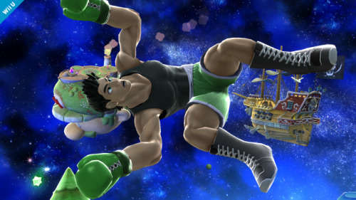 iheartnintendomucho:  Little Mac confirmed for Smash In a pretty awesome reveal trailer.  The Punch-Out!! star is not only a powerhouse, but he’s also almost adorably tiny. Check out the trailer for yourself   tons of screens from the Wii U and 3DS