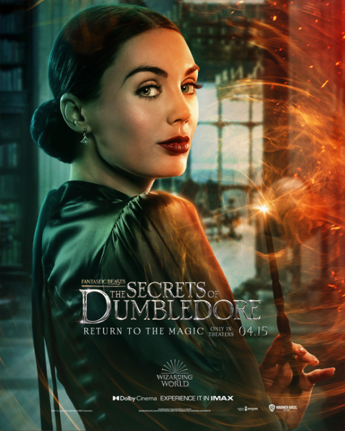 Fantastic Beasts: The Secrets of Dumbledore — Character PostersGrindelwald and his followersMa