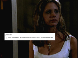 cosimaseyeliner:  Buffy + tumblr (1/?) 