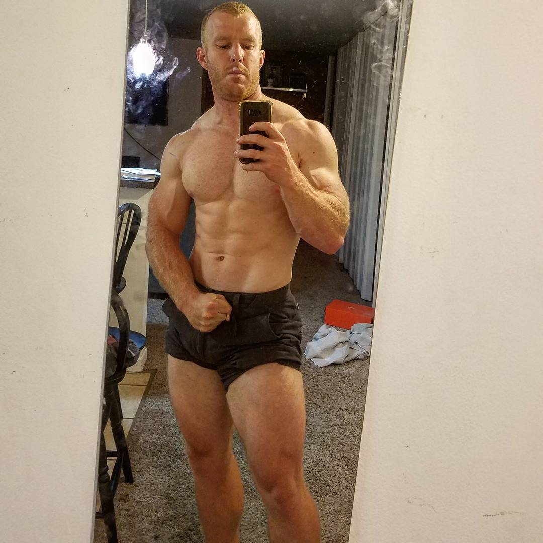 Showing Off His Hot Body