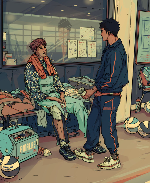 amalasdraws: Athletic Trainer Iwaizumi Hajime