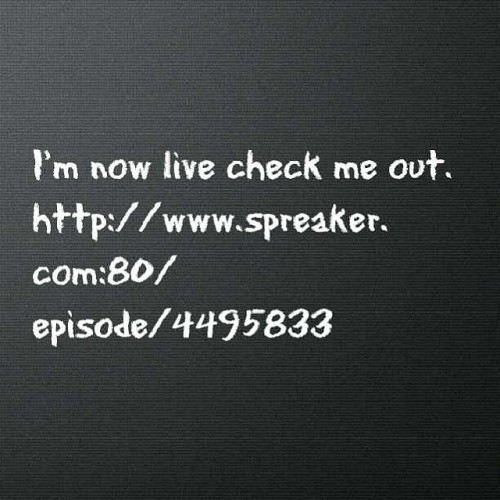 Now live fam… #TheBlackNoonaSpeaks #radio #InternetBroadcasting
