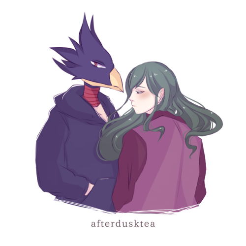 Tokoyami + Tsuyu 