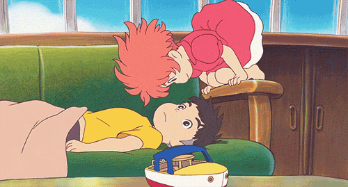 Ponyo loves ham!