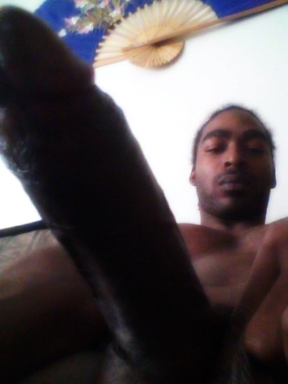 bigblackdicksrule:  i’mma fuck u hard &amp; dis big black dick gon’ hurt