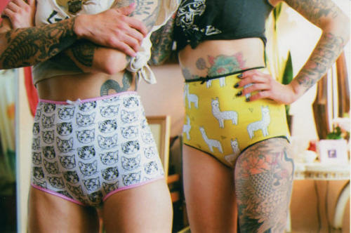 High Waisted Llama Panties //littlefourclothing