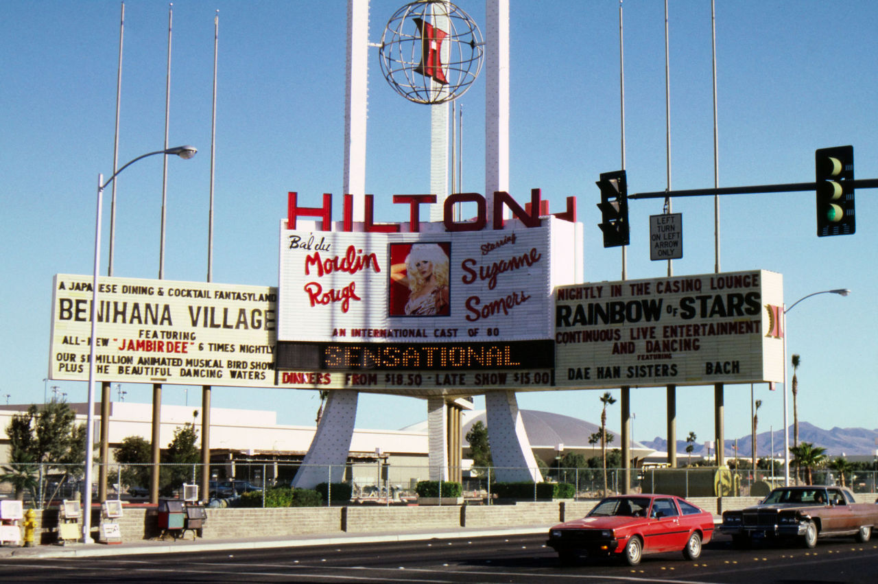 Vintage Las Vegas — Las Vegas Hilton, March 1984. Moulin Rouge