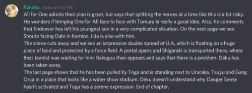 !Possible MHA Manga Spoilers Ahead!