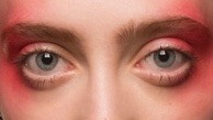 miss-mandy-m: Makeup Mondays:  Close up of blush style makeup used for the runway of Kenzo Spring 2017. 