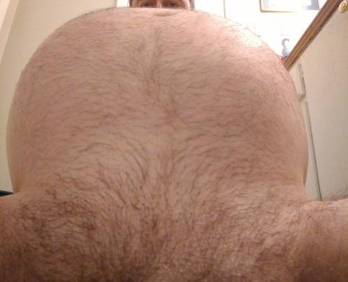 Wanted To Show You Guys How Big My Gut Sticks Up And Out. Here I Am Sitting On The Floor, Arms Propping