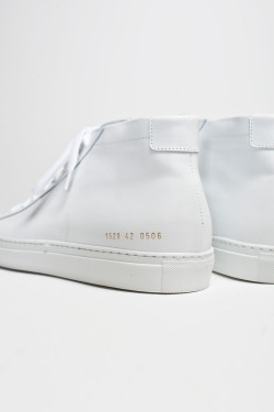 urbnite:  Common Projects Leather Hi Top