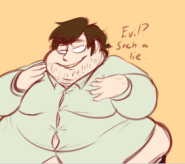big-bellied-bunny-boy:“Evil? Who thinks I’m evil? I’m just a man that works